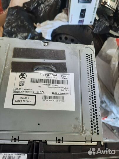 Магнитола skoda superb 2