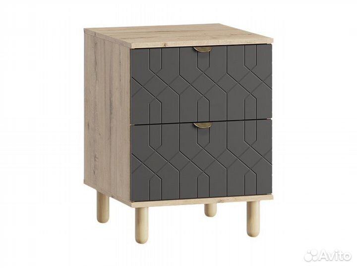 Тумба прикроватная Теджонс Deco Grafit