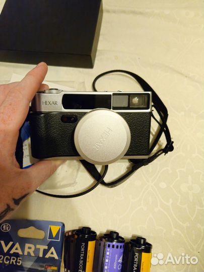 Фотоаппарат Konica hexar silver пленочный