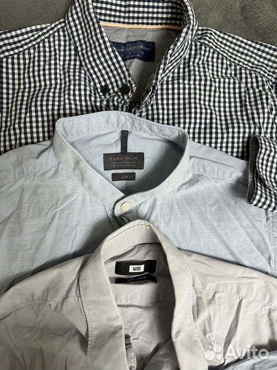 Брендовые рубашки для школьника р 160-170