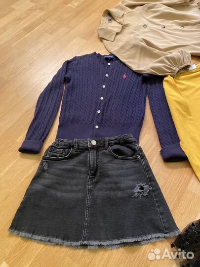 Фирменные вещи пакетом 9-10лет