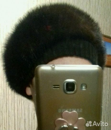 Берет норковый