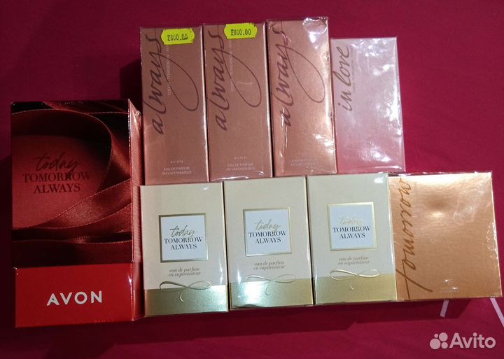 Парфюмерные воды Today, Tomorrow, Always, In Love