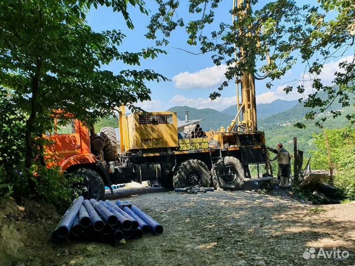 Бурение скважин на воду. Бурение скважин