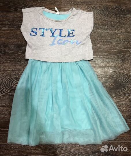 Платье для девочки 128 134