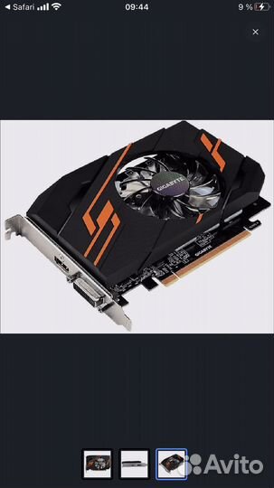 Видеокарта gt1030