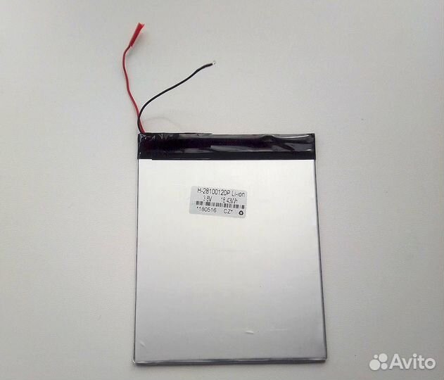 Батарея аккумулятор планшета 3,3Ач 3х120х97мм