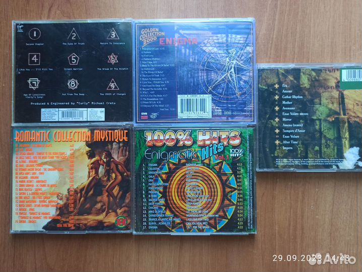 Музыкальные Cd - Enigma и сборники