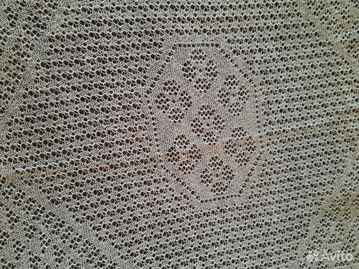 Оренбургский пуховый платок паутинка