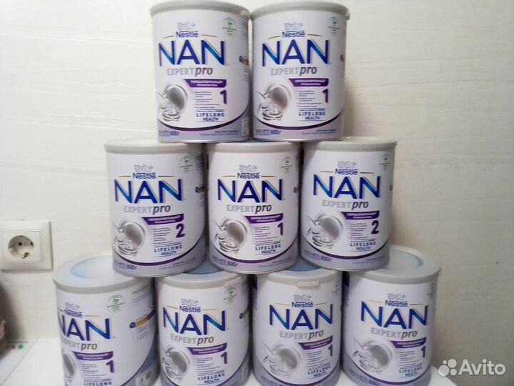 Детская смесь нан nan гипоалергенный