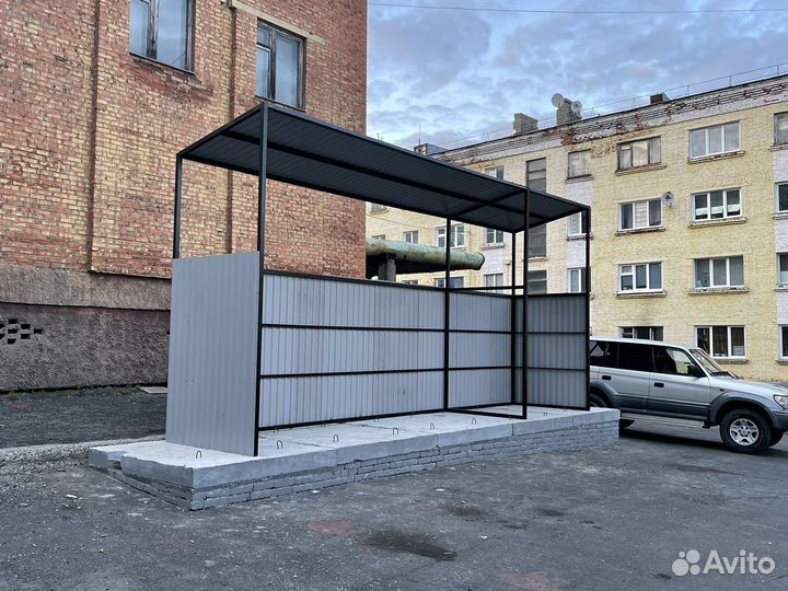 Ограждение площадки тко