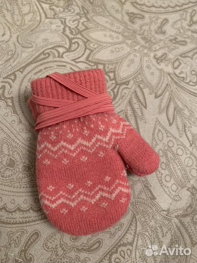 Варежки перчатки детские