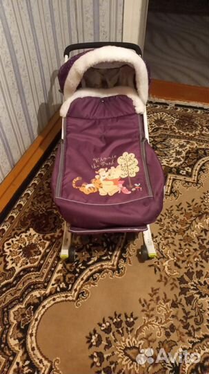 Коляска санки