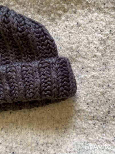 Объемный шарф и шапка тёплые