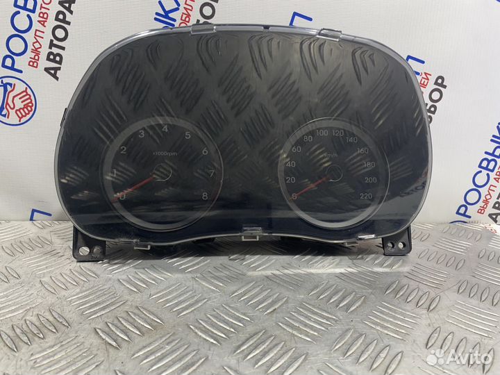 Панель приборов Hyundai Solaris I (2010–2014)