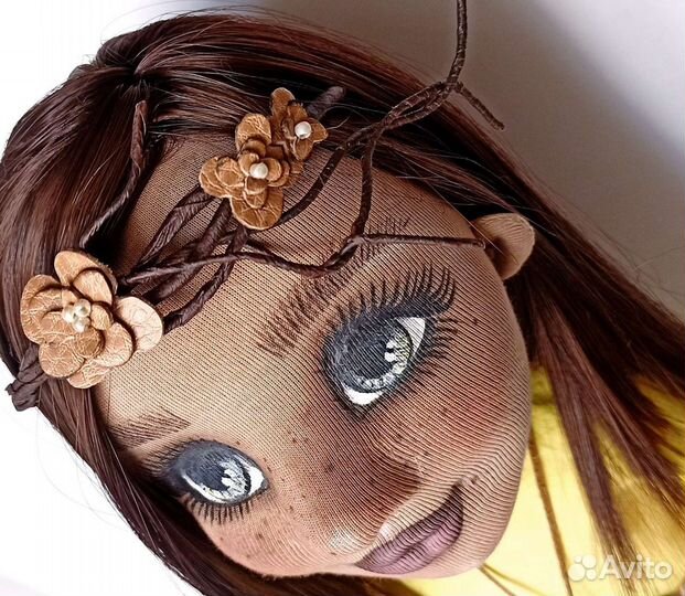 Текстильная интерьерная кукла