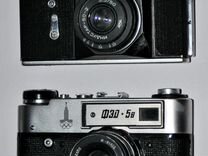 Фотоаппараты СССР с олимпийской символикой