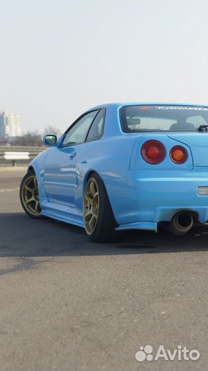 Накладки на задний бампер nismo Nissan Skyline R34