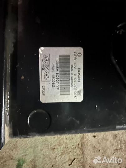 Вентилятор охлаждения bosch mazda 3