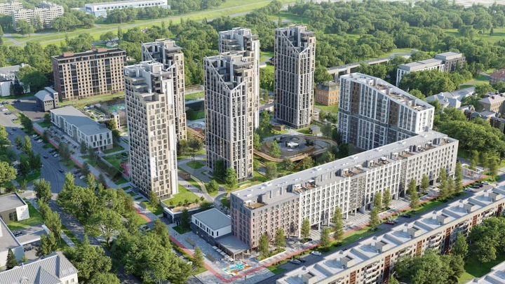 1-к. квартира, 41,2 м², 9/23 эт.