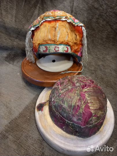 Старинные китайские головные уборы.Тибет. Мяо19век