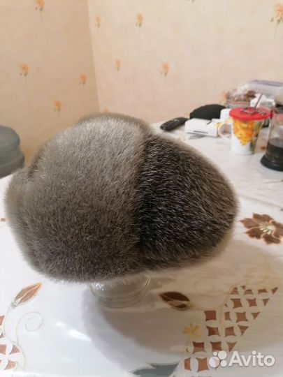 Меховая мужская кепи