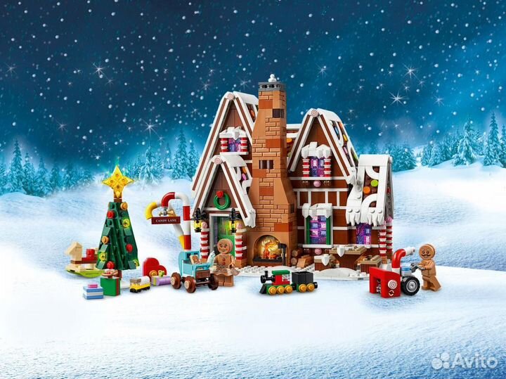 Конструктор Creator 10267 Пряничный домик (Аналог)