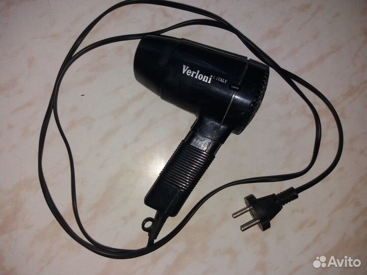 Фен маленький дорожный Verloni