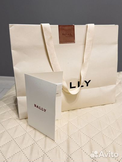 Обложка для паспорта натуральная кожа Bally