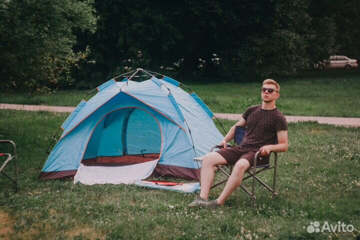 Палатка туристическая 4 местная