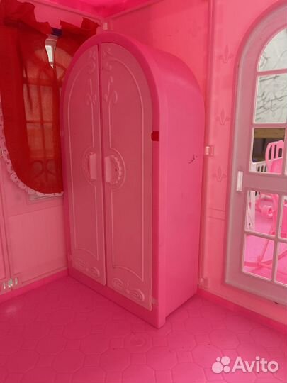 Кукольный домик с мебелью большой