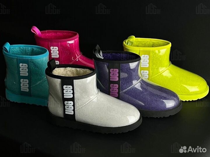 Силиконовые Угги Ugg Classic Clear Mini