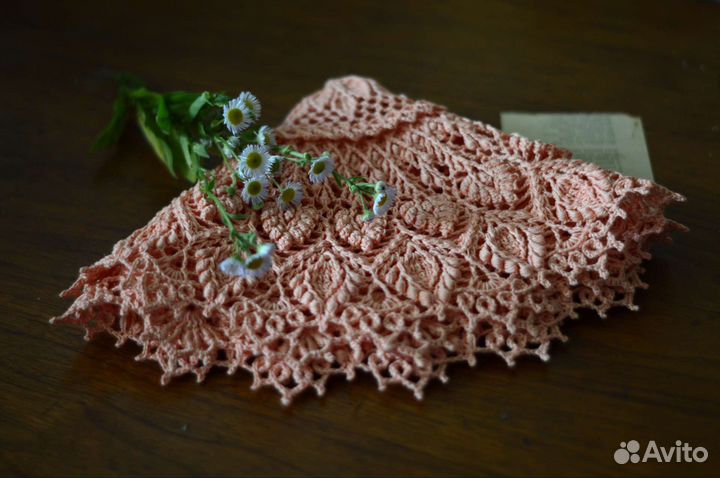 Салфетка вязаная крючком