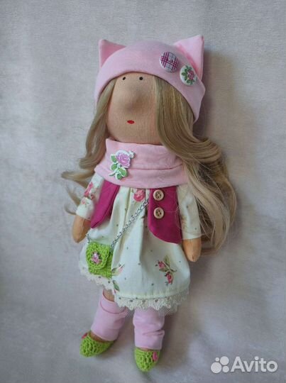 Кукла ручной работы 28 см