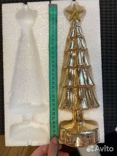 Елочки светящиеся настольные