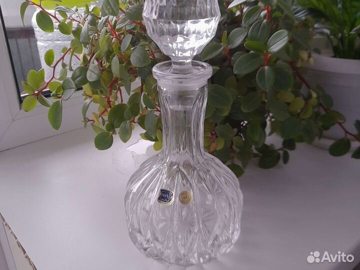 Графин хрустальный чехия