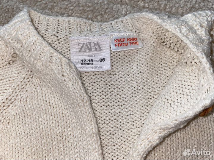 Кофточка zara на девочку