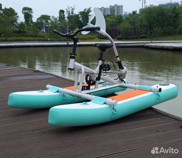 Водный велосипед детский катамаран