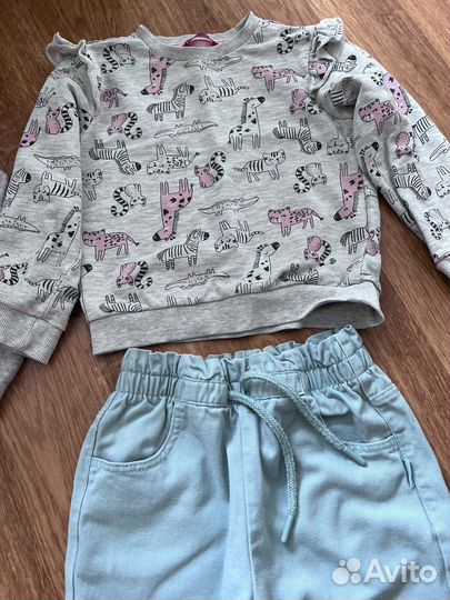 Вещи пакетом на девочку