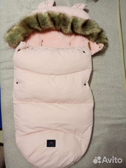 Зимний конверт в коляску