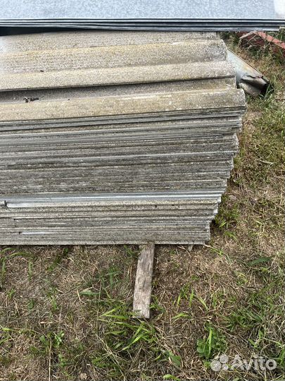 Шифер 7 волновой бу