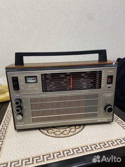 Радиоприемник selena b-216 СССР экспортный