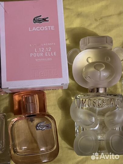 Пустые флаконы от парфюма