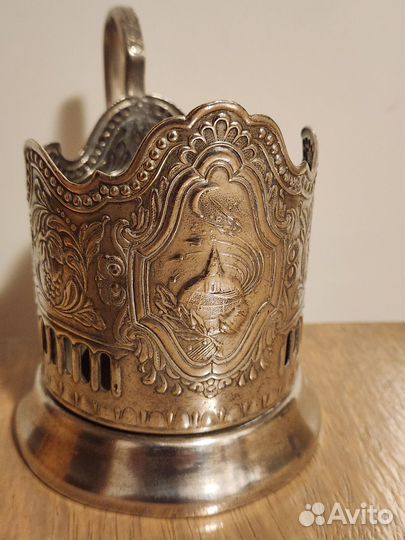 Подстаканник мельхиор СССР