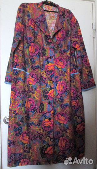 Халат фланелевый СССР. Размер 60-64