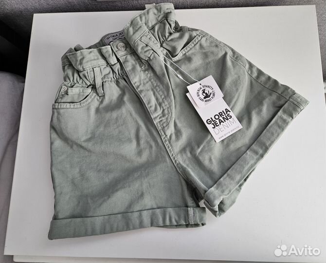 Новые джинсовые шорты S Gloria jeans