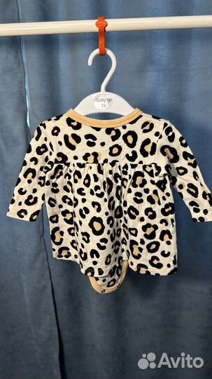 Платье боди для девочки 68 74