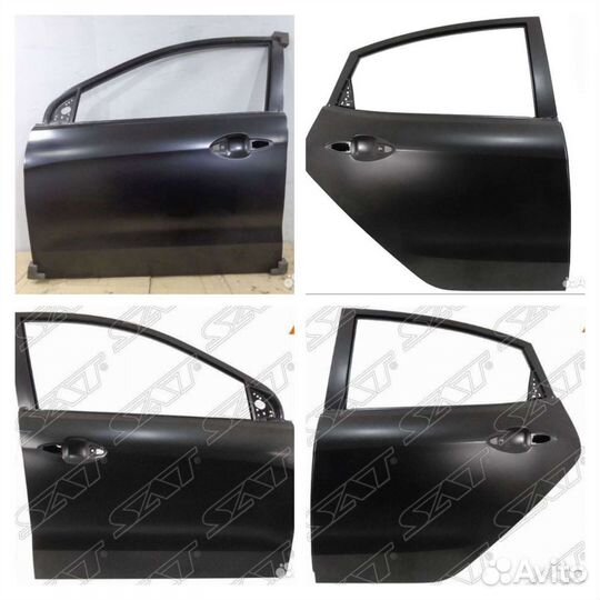 Дверь передняя задняя левая правая Kia Rio 3 4