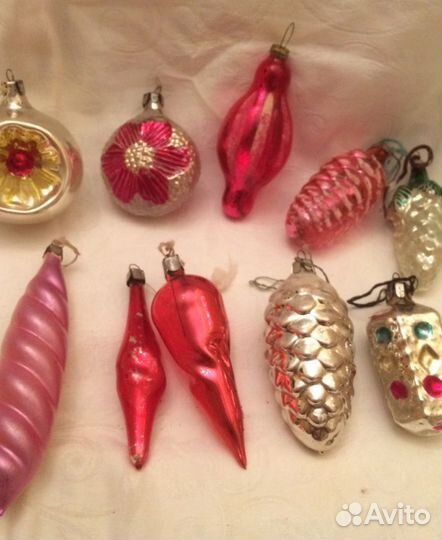 Ёлочные игрушки СССР 1960-63гг