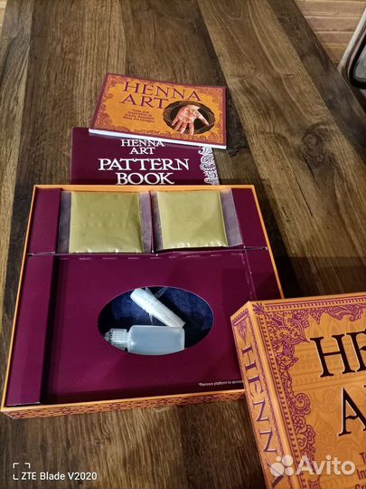 Хна для тату и мехенди